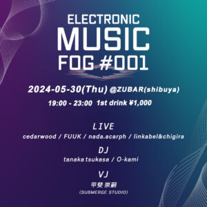 【ELECTRONIC MUSIC FOG #001】